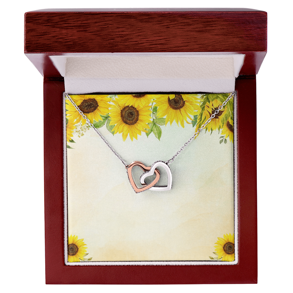 Two hearts together forever until the end of time