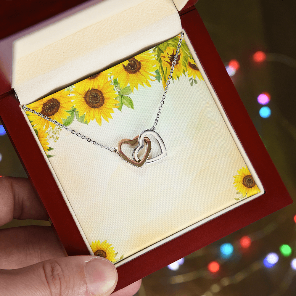 Two hearts together forever until the end of time