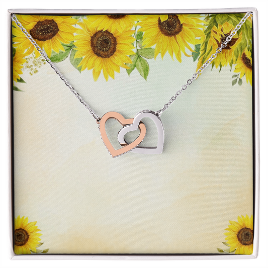 Two hearts together forever until the end of time